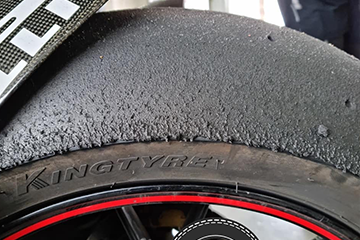 Slick tires