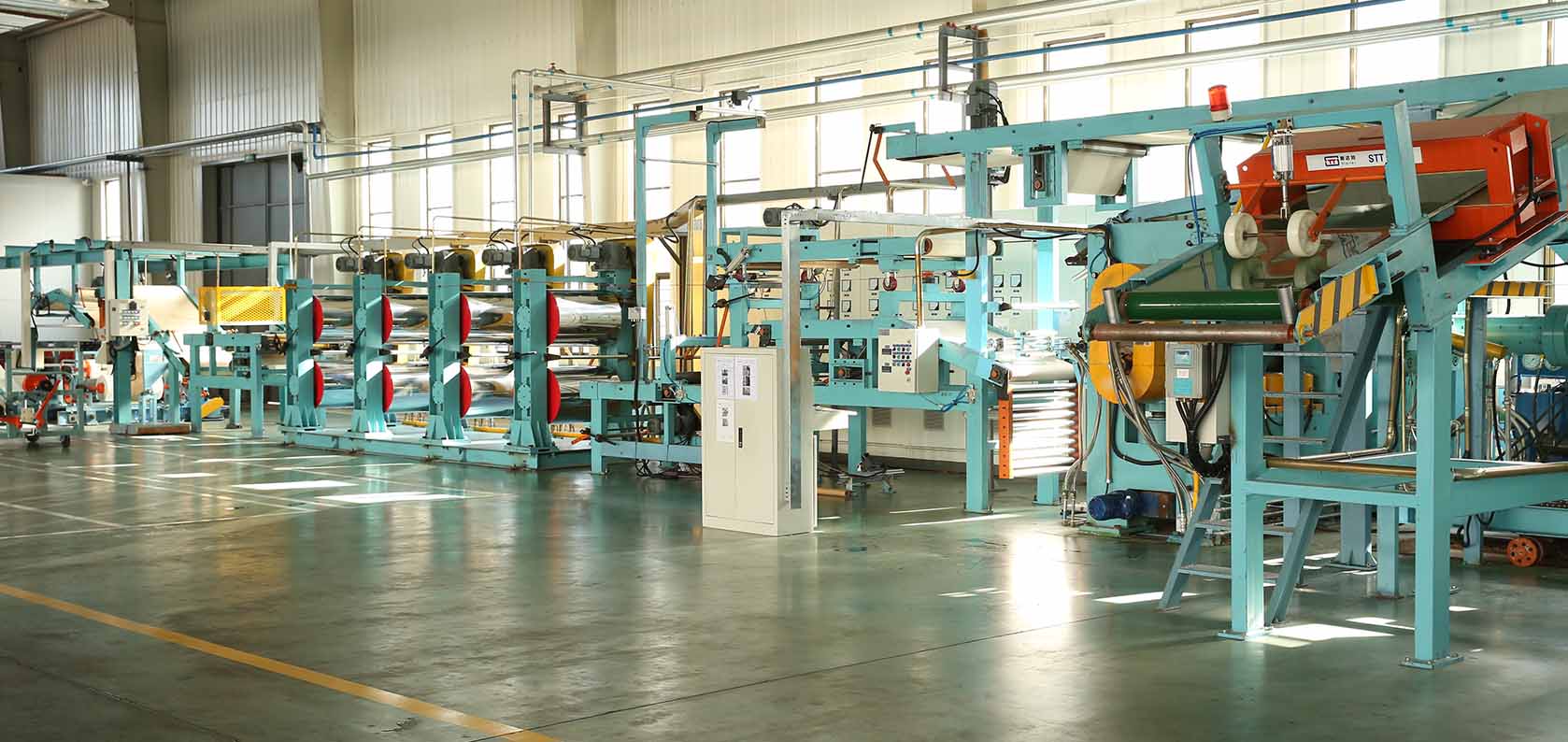 Production line in the factory